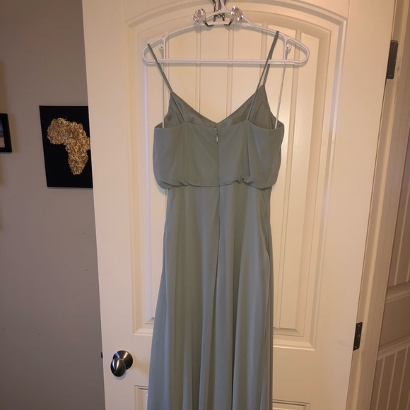 Floor length dress with pockets. - Picture 3 of 5